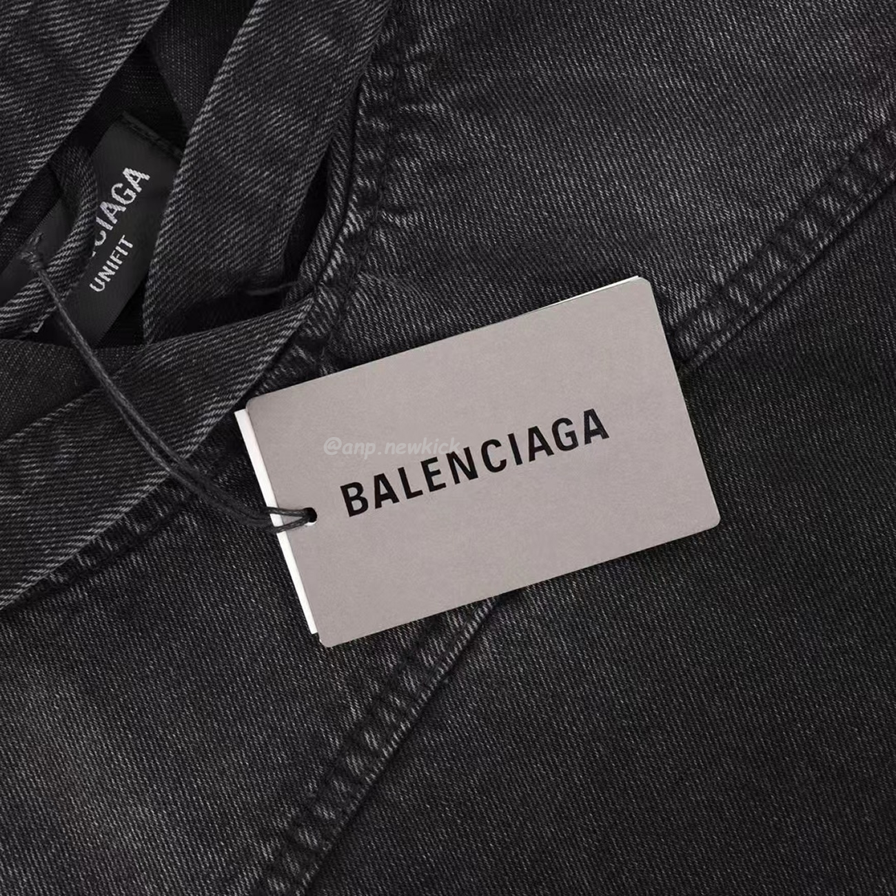 Balenciaga Hooded Denim Hoodie (7) - newkick.cc